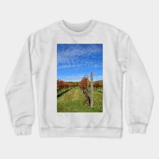 Autumnal Grape Vines Crewneck Sweatshirt